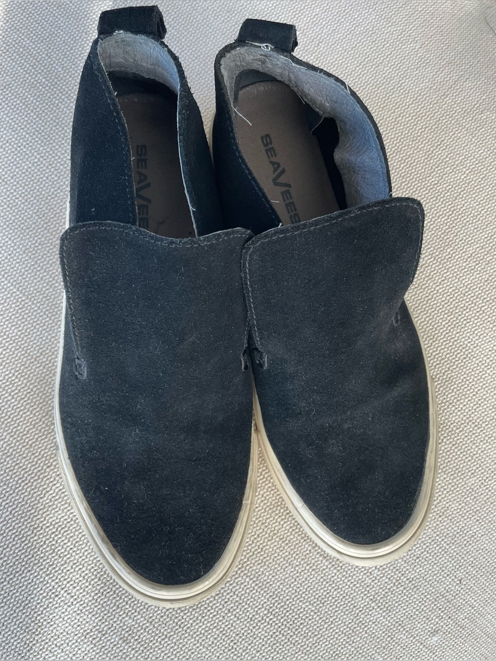 Seavees Huntington Middie Slip-On Suede Sneakers